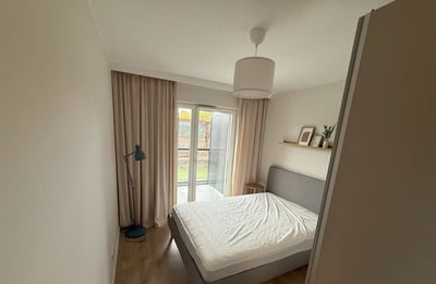 Аренда новой 2-комнатной квартиры в современном жилом комплексе, 36 м², Вроцлав, Польша